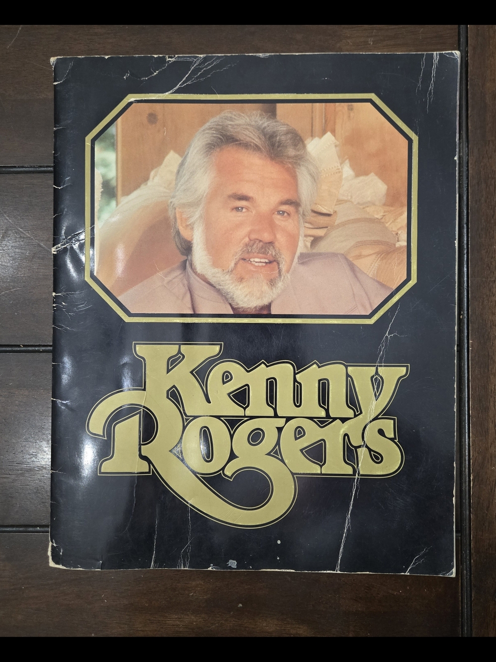 Kenny Rogers Collectible Program Book with Portrait